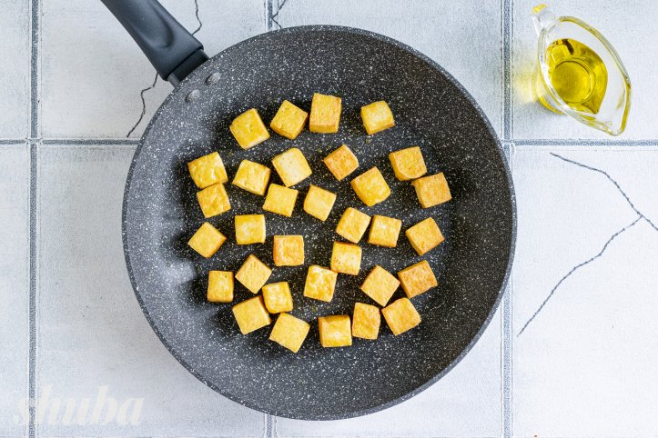 обсмажений тофу