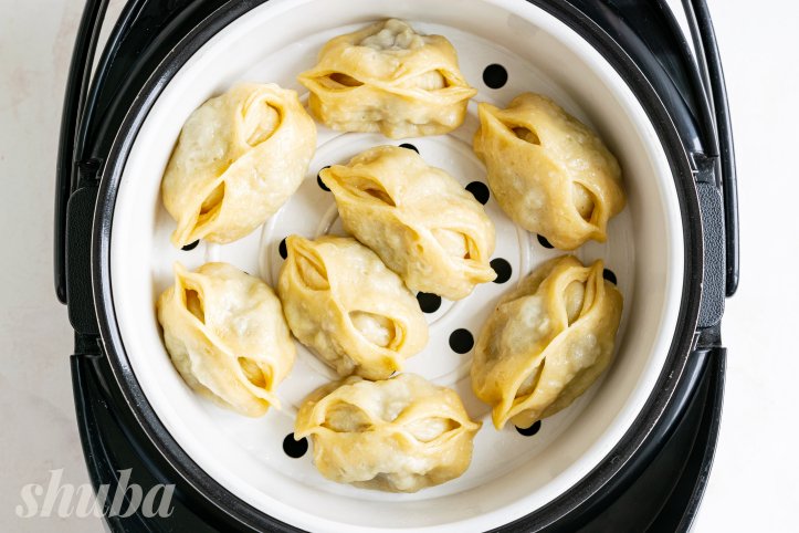 манти на парі