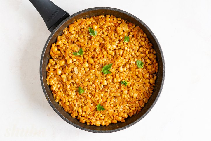 булгур пілаф з овочами