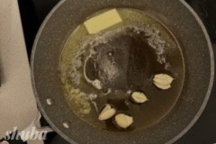 часник з маслом