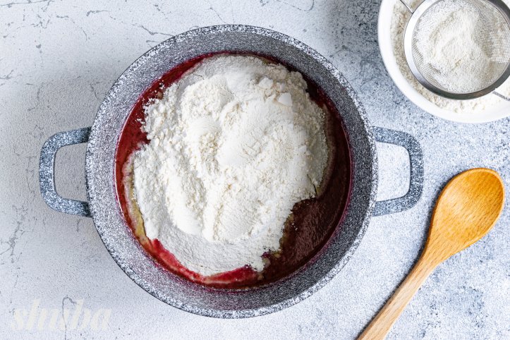 пшеничне борошно з соком