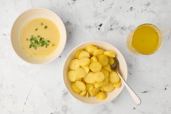 картопля із заправкою