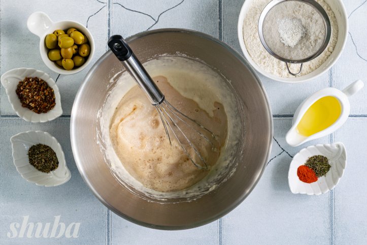 суміш для тіста з опарою