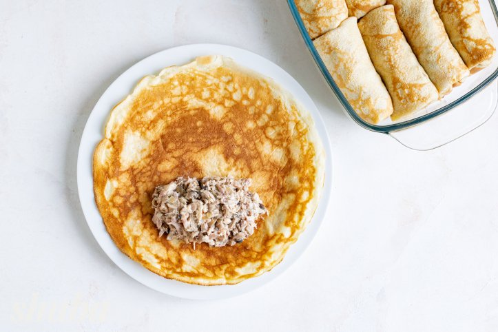 млинці з начинкою