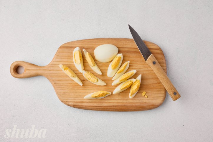 порізані яйця