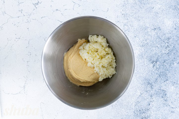 варена картопля з тістом