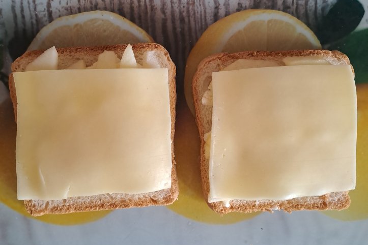 Канапки з яблуками