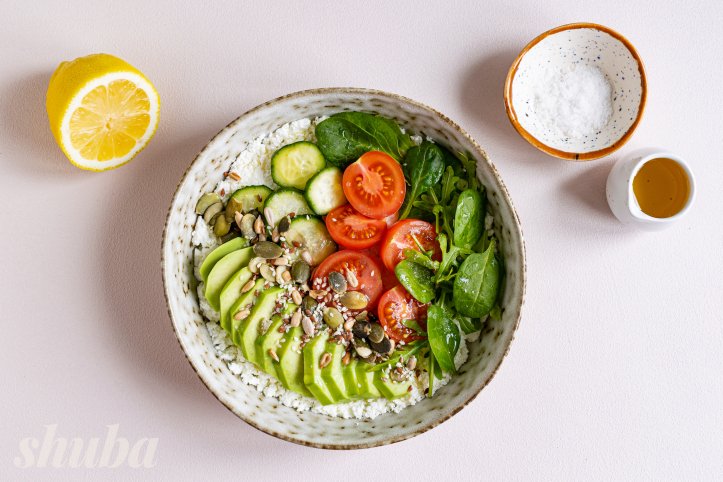 оливкова олія та лимонний сік