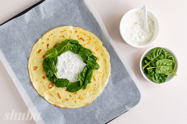 галета зі шпинатом