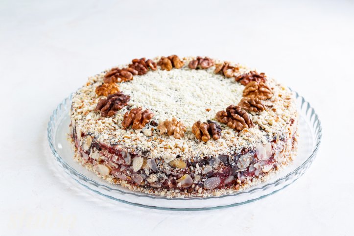 вафельний торт з джемом