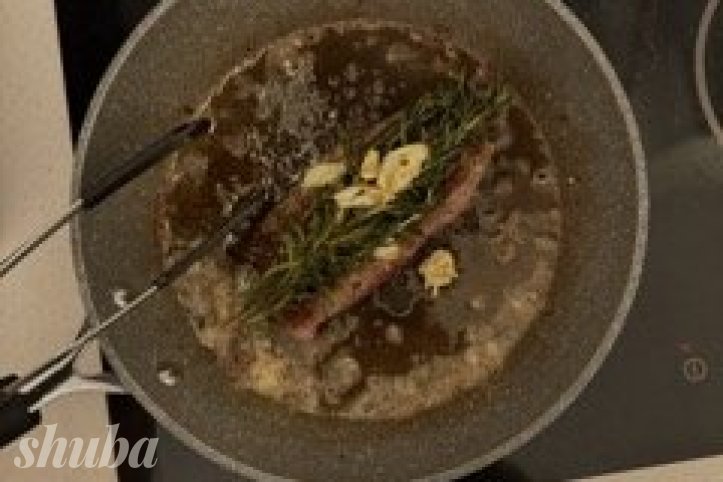 стейк з часником