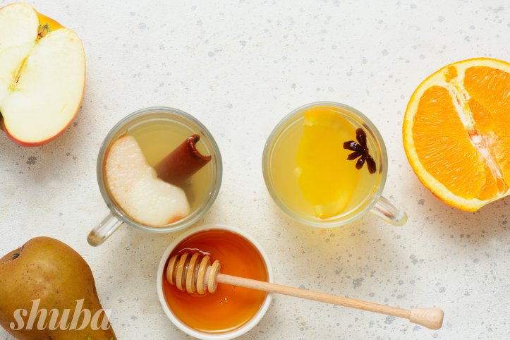 узвар з корицею та медом