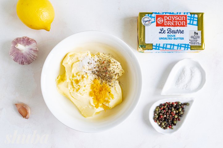 масло з часником та цедрою