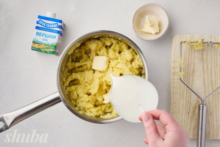 картопля з вершками і маслом