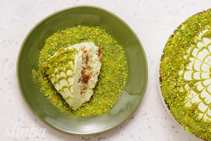 фісташкове тирамісу без яєць