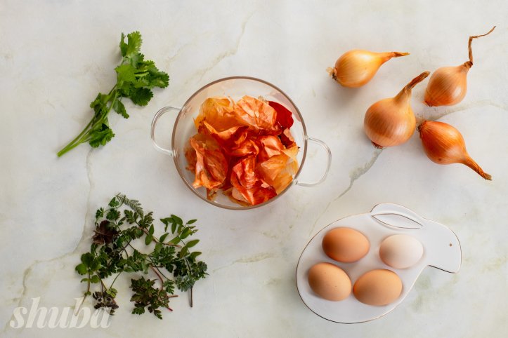 яйця і зелень