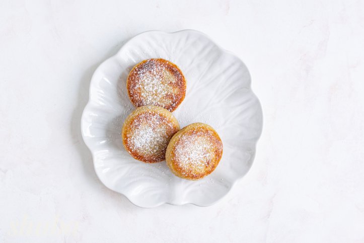 сирники із тофу з бананом