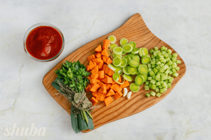 овочі та трави