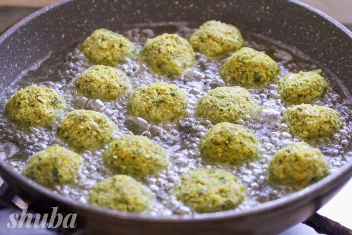 обсмажений фалафель