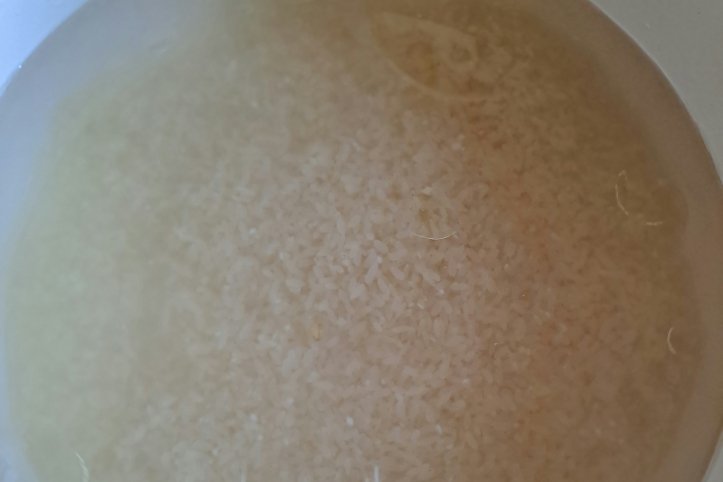 Промитий рис