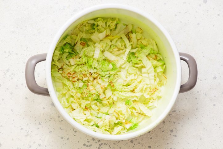 капуста з часником та імбиром