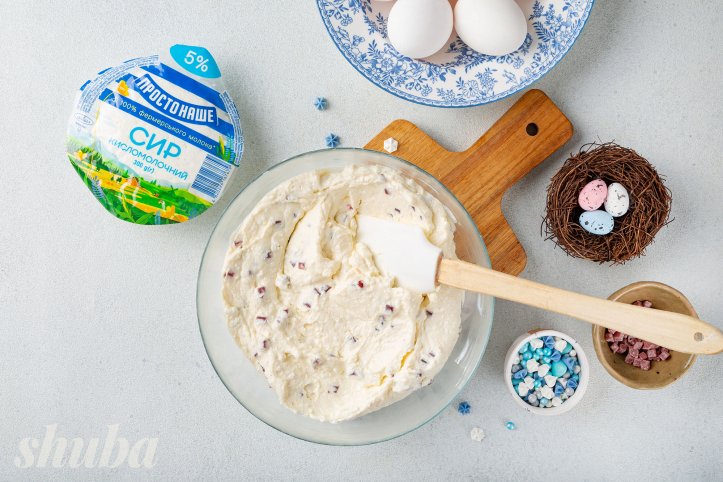 сирна маса з цукатами