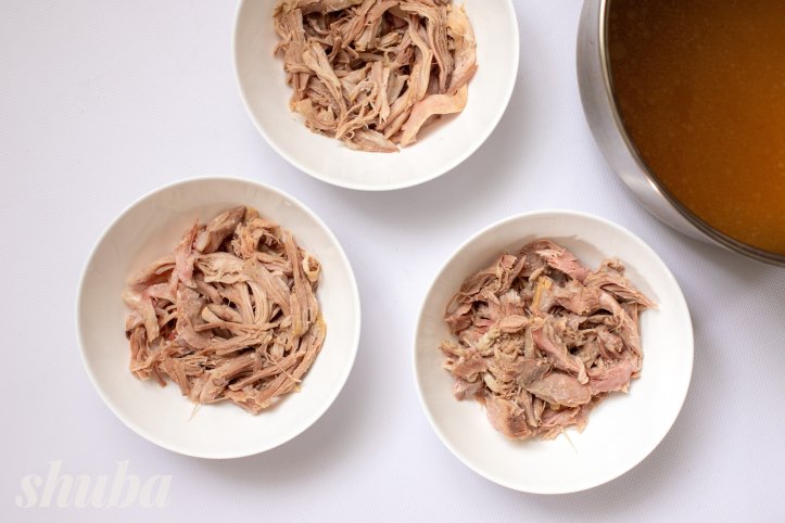 м’ясо і бульйон