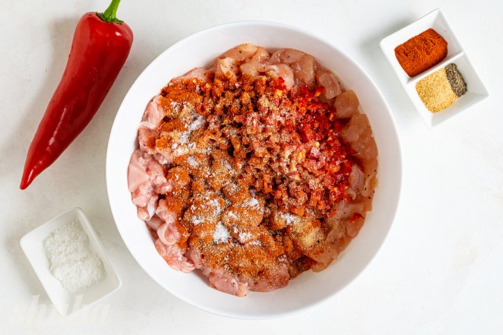 мʼясо зі спеціями