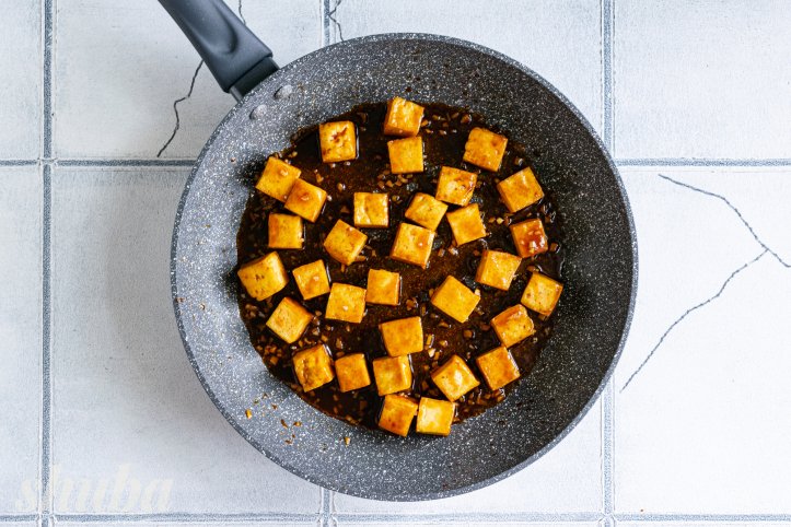 тофу з кисло-солодким соусом