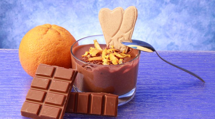 Шоколадно-апельсиновий пудинг