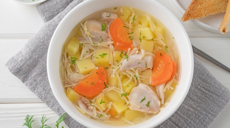 Суп з макаронами