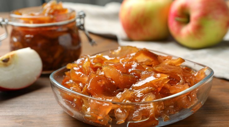 Варення з яблучних скибок