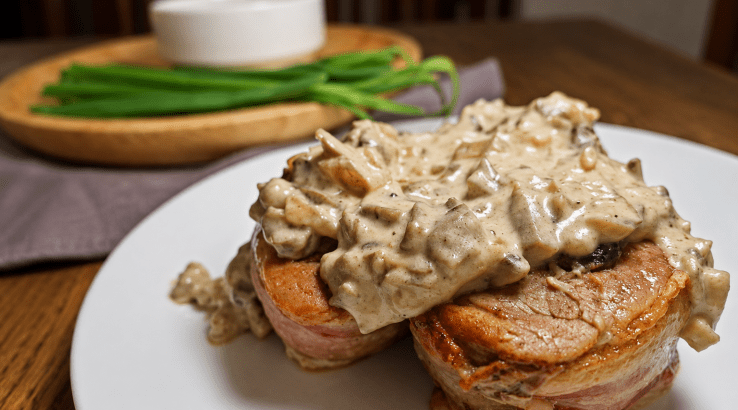 Медальйони зі свинини