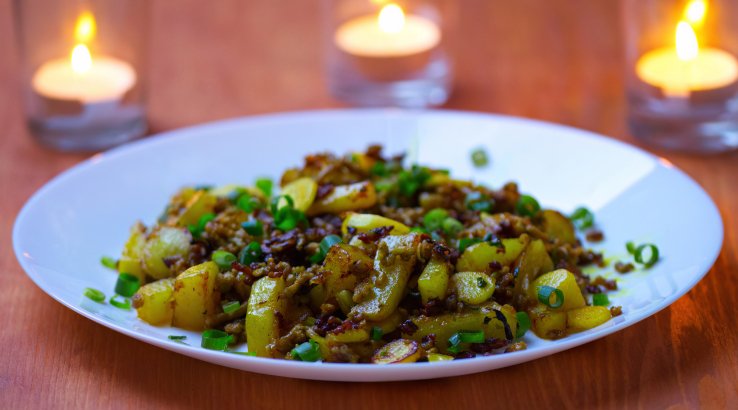 Смажена картопля по-генеральськи