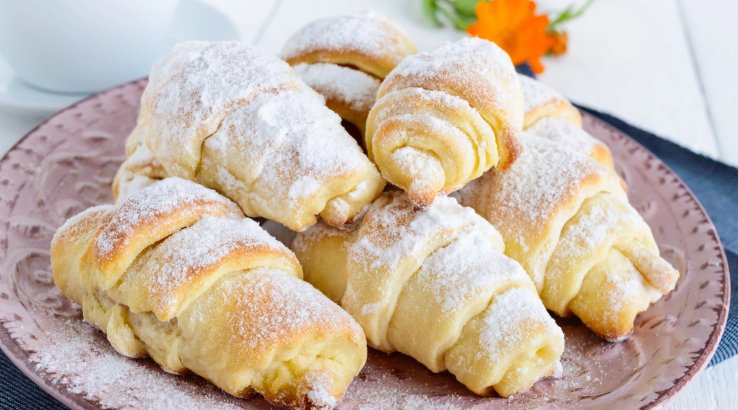 Рогалики на сметані