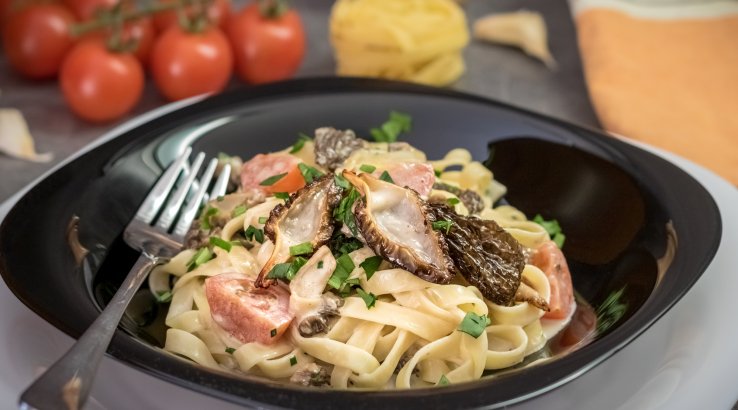 Підлива з грибами зморшками