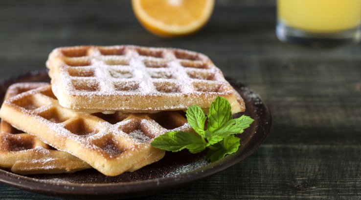 Апельсинові вафлі