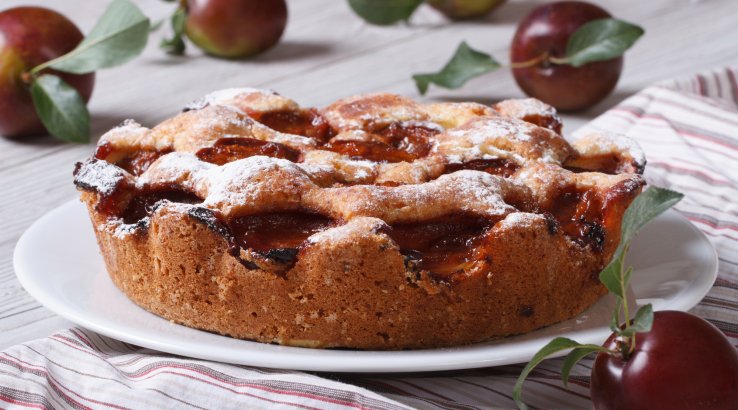 Сливова ватрушка від Тетяни Літвінової