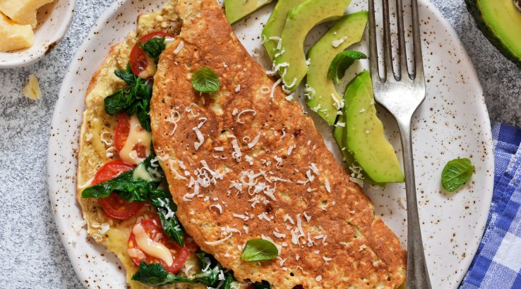 Омлет з вівсянкою