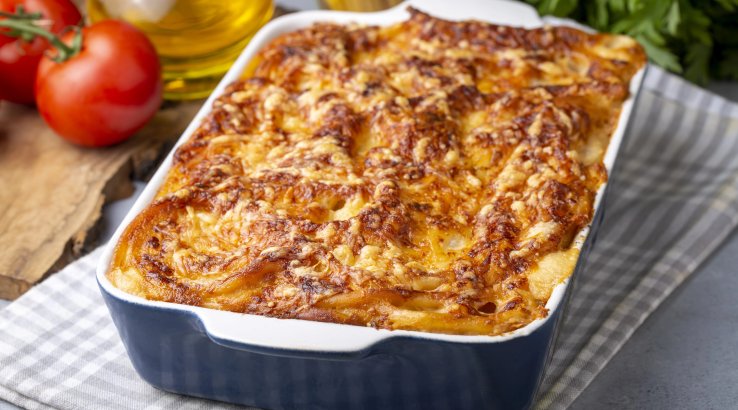 Макаронна бабка з сиром
