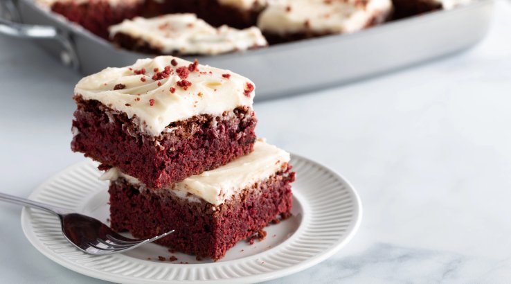 Червоний оксамит брауні