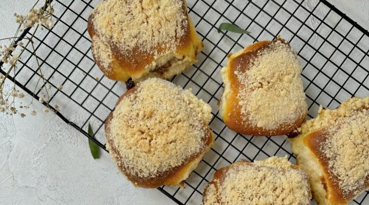 Булочки зі штрейзелем