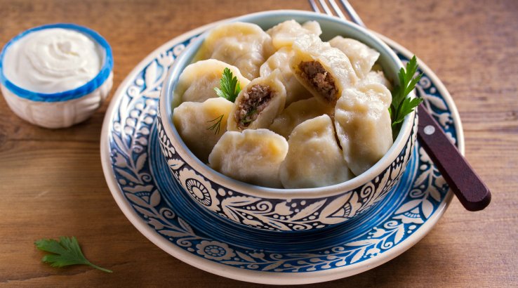 Вареники з печінкою