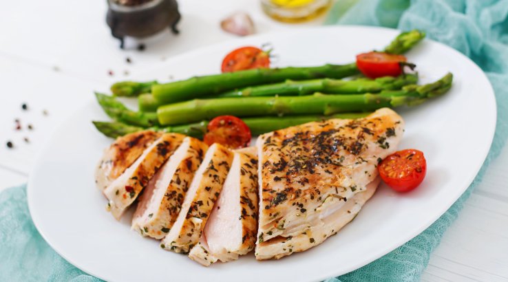 Курка в соєвому соусі в аерогрилі