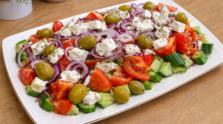 Грецький салат із солодким перцем