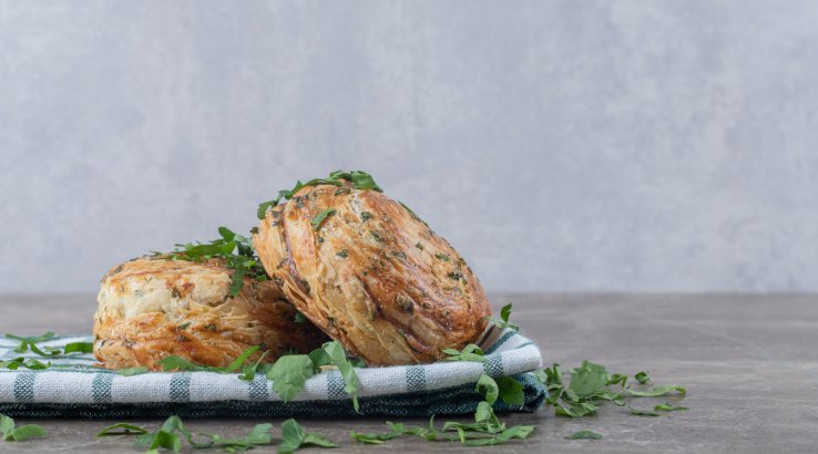Булочки з рисом і грибами