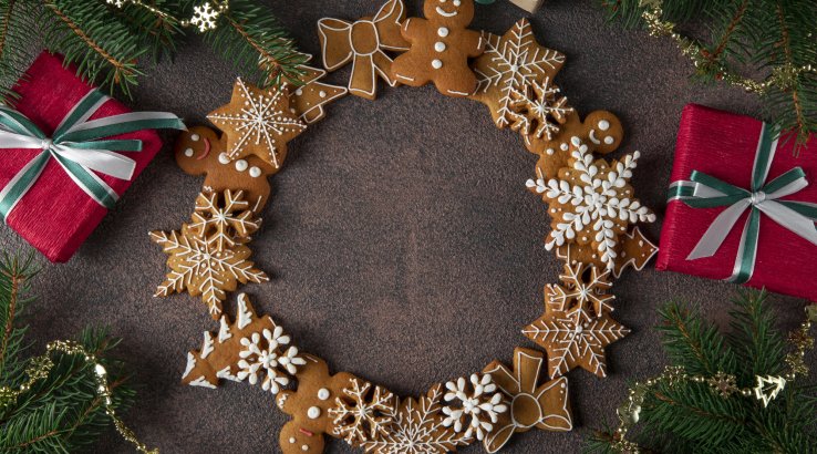 Вінок з пряників