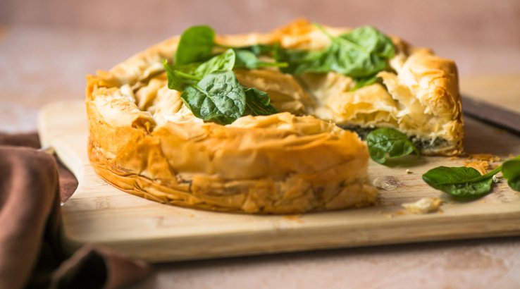 Грецький пиріг з кабачками