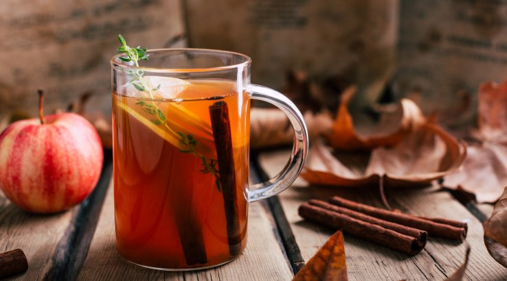 Пунш з журавлиною і м’ятою