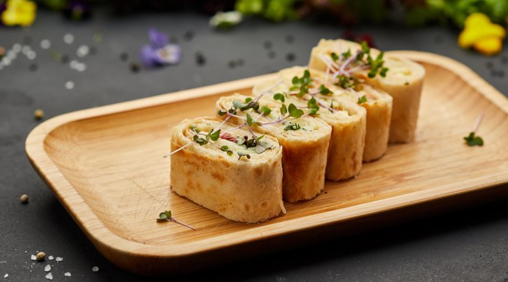 Омлет в лаваші